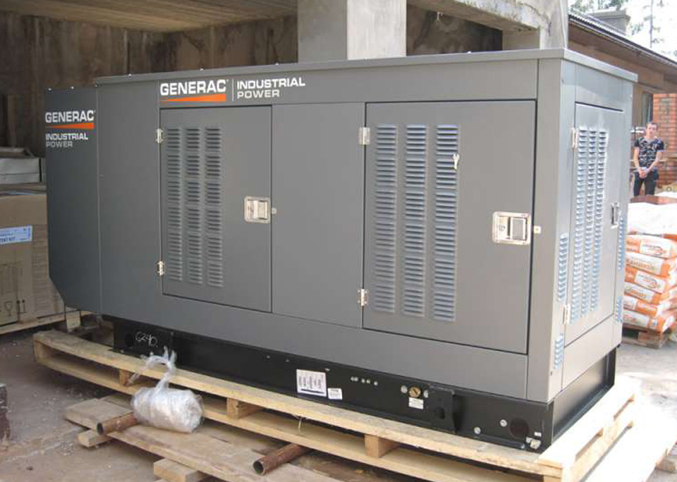газовая электростанция generac sg035 на 28 кВт