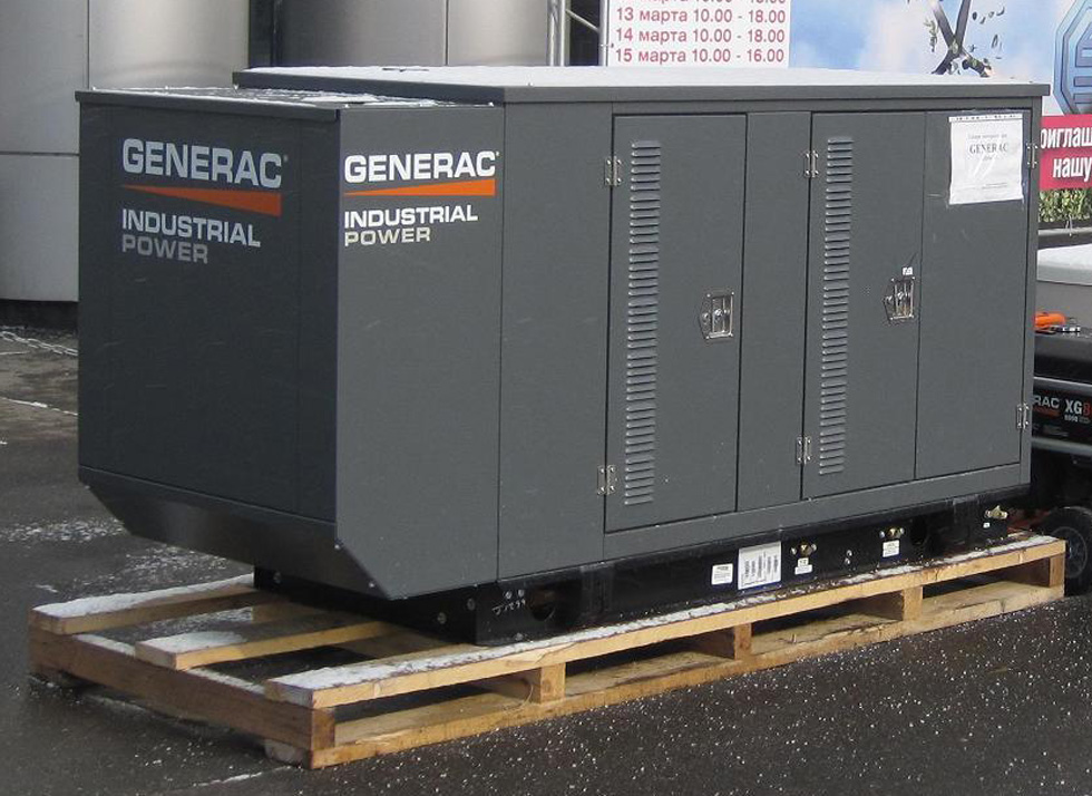использование газовой электростанции generac sg-035
