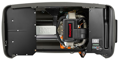 модель Honeywell 6280, вид сверху
